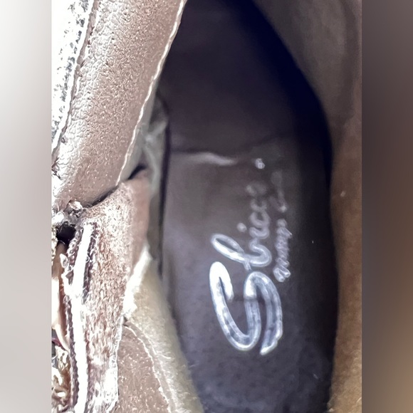 Sbicca Vintage Collection Olive Green Fringe Booties Size 7.5 - Picture 10 of 13